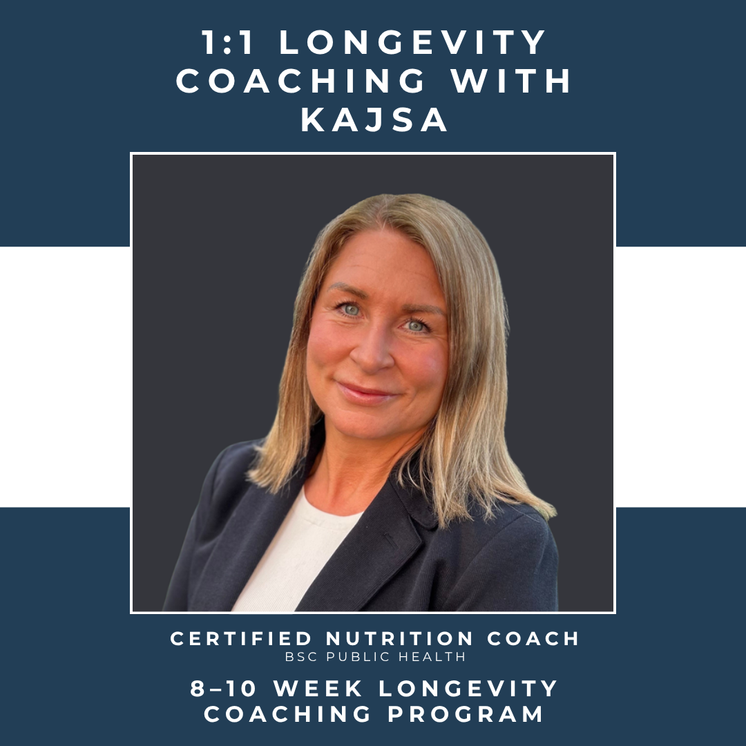8–10 Week 1:1 Longevity Coaching Program With Kajsa