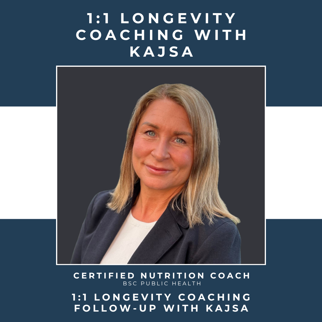 1:1 Longevity Coaching Follow-Up With Kajsa